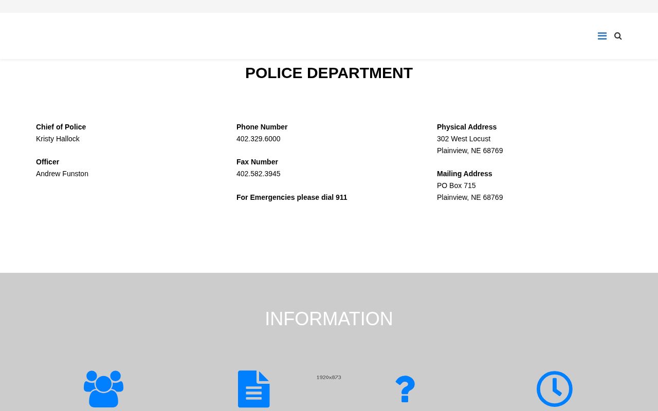 Plainview Police Department Pierce County arrest record source
